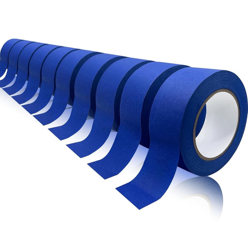 SmaringWing Premium Painter's Tape, 10 Rolls Blue Tapes Painters Tape, 1.88in x 60.1yds, General Purpose Masking Tape, Multi-Surface Painting Tape for Painter, DIY Crafts Arts, Indoor & Outdoor Use, Easy Removal - Image 1